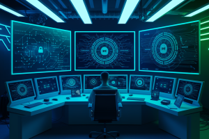 salle-controle-ecrans-cybersecurite-personne